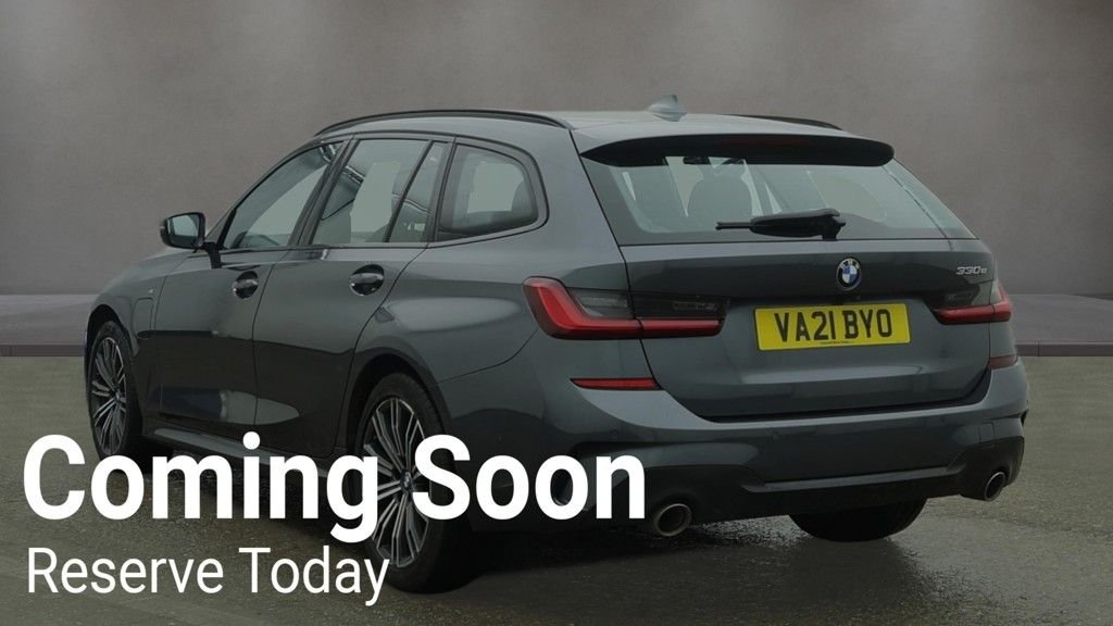 USED 2021 21 BMW 3 SERIES 2.0 330e 12kWh M Sport Touring 5dr Petrol Plug-in Hybrid Auto Euro 6 (s/s) (292 ps) 1 OWNER FROM NEW 2 KEYS SH