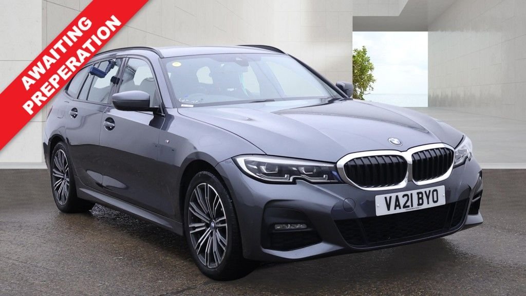 USED 2021 21 BMW 3 SERIES 2.0 330e 12kWh M Sport Touring 5dr Petrol Plug-in Hybrid Auto Euro 6 (s/s) (292 ps) 1 OWNER FROM NEW 2 KEYS SH