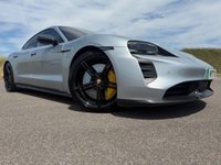 USED 2021 71 PORSCHE TAYCAN Performance Plus 93.4kWh Turbo S Auto 4WD 4dr (11kW Charger) CARBON PACK+HUD+BOSE+PAN ROOF