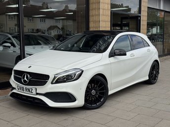 2018 MERCEDES-BENZ A CLASS 1.6 A200 AMG Line (Premium Plus) Hatchback 5dr Petrol 7G-DCT Euro 6 (s/s) (156 ps) £13495.00