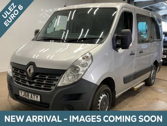2018 RENAULT MASTER 5 Seat Wheelchair Accessible Disabled Access Vehicle WAV &pound;15945.00