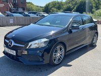 USED 2016 66 MERCEDES-BENZ A CLASS 1.5 A180d AMG Line Hatchback 5dr Diesel Manual Euro 6 (s/s) (109 ps) 2 OWNERS -- FULL MERC HISTORY -- &pound;20 TAX -- SAT NAV