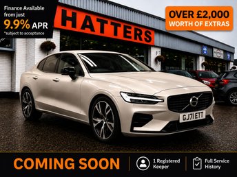 2021 VOLVO S60 2.0 B5 MHEV R-Design Saloon 4dr Petrol Hybrid Auto Euro 6 (s/s) (250 ps) &pound;17699.00