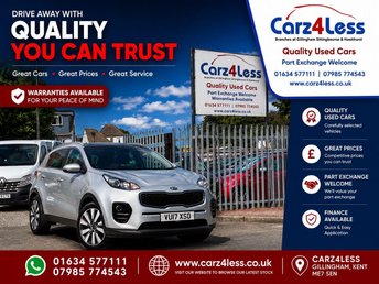 2017 KIA SPORTAGE 1.7 CRDi 3 Euro 6 (s/s) 5dr £7195.00