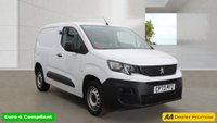 2024 PEUGEOT PARTNER White 1.5 BlueHDi Professional Premium+ van, 20,000 miles, Euro 6, 6-speed manual, 8in Touchscreen, CarPlay/Android Auto, A/C. Plus VAT @ 20%! &pound;13499.00