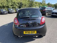 USED 2016 16 FORD KA 1.2 ZETEC BLACK EDITION 