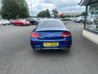 USED 2018 18 MERCEDES-BENZ C-CLASS 2.0 C220d AMG Line (Premium) Coupe 2dr Diesel G-Tronic+ Euro 6 (s/s) (194 ps) 12 MONTH' S WARRANTY, high spec