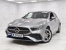 USED 2024 24 MERCEDES-BENZ A-CLASS 1.3 A250e 15.6kWh AMG Line (Premium) Hatchback 5dr Petrol Plug-in Hybrid 8G-DCT Euro 6 (s/s) (218 ps) 2 KEYS, FSH, NAV, PART LEATHER!!