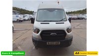2022 FORD TRANSIT White 2.0 350 EcoBlue L3 H3 van, 62,200 miles, Euro 6, 6-Speed manual, Air Conditioning, Bluetooth, DAB, Reverse camera. Plus VAT @ 20%! &pound;13999.00
