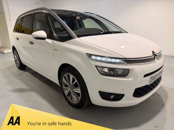 2015 CITROEN GRAND C4 PICASSO 1.6 BlueHDi Exclusive+ MPV 5dr Diesel Manual Euro 6 (s/s) (120 ps) 7 Seater-Sat Nav-1/2 Leather-Climate-Privacy-17" Alloys-9 x Services &pound;5500.00