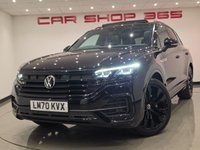 USED 2020 70 VOLKSWAGEN TOUAREG 3.0 TDI V6 Black Edition SUV 5dr Diesel Tiptronic 4Motion Euro 6 (s/s) (286 ps) 