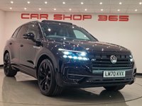 USED 2020 70 VOLKSWAGEN TOUAREG 3.0 TDI V6 Black Edition SUV 5dr Diesel Tiptronic 4Motion Euro 6 (s/s) (286 ps) 