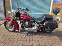 USED 2005 05 HARLEY-DAVIDSON FLSTNI SOFTAIL DELUXE 1450cc Vance and Hines Exhaust