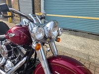 USED 2005 05 HARLEY-DAVIDSON FLSTNI SOFTAIL DELUXE 1450cc Vance and Hines Exhaust