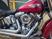 USED 2005 05 HARLEY-DAVIDSON FLSTNI SOFTAIL DELUXE 1450cc Vance and Hines Exhaust
