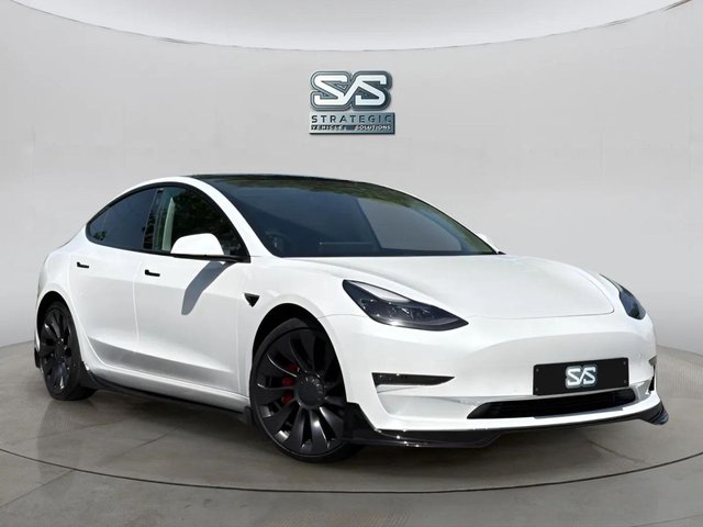 View our Tesla Model 3 (Dual Motor) Performance Saloon 4dr Electric Auto 4WDE (Performance Upgrade) (449 bhp)