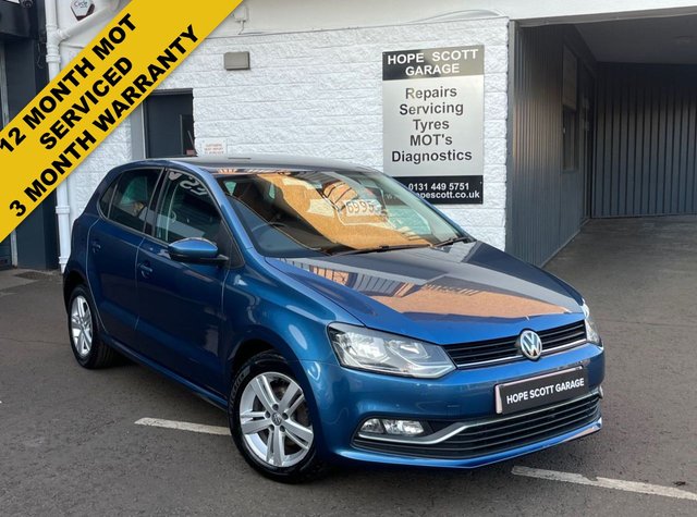 View our Volkswagen Polo 1.0 BlueMotion Tech Match Edition Hatchback 5dr Petrol Manual Euro 6 (s/s) (75 ps) ***12 MONTH MOT & SERVICED & 3 MONTH WARRANTY***
