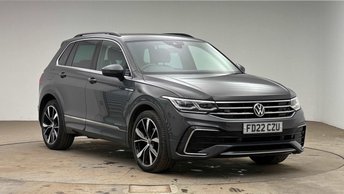 2022 VOLKSWAGEN TIGUAN 2.0 TDI R-Line SUV 5dr Diesel DSG Euro 6 (s/s) (150 ps) &pound;21490.00