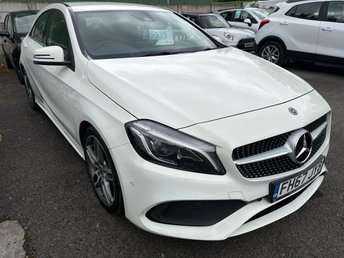 2017 MERCEDES-BENZ A CLASS 1.6 A180 AMG Line (Premium) Hatchback 5dr Petrol Manual Euro 6 (s/s) (122 ps) £9990.00