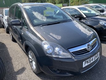 2014 VAUXHALL ZAFIRA 1.7 CDTi ecoFLEX Design MPV 5dr Diesel Manual Euro 5 (SNav) (125 ps) &pound;3290.00