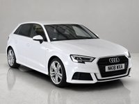 USED 2018 18 AUDI A3 1.5 Petrol (TFSI), CoD, S Line, Sportback, 5 Door, Manual, Euro 6. FULL 12 MONTH MOT WITH EVERY CAR