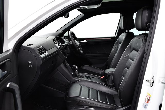 USED 2021 21 VOLKSWAGEN TIGUAN 2.0 TDI R-Line SUV 5dr Diesel DSG 4Motion Euro 6 (s/s) (200 ps) &pound;5k Extras | PanRoof | Leather
