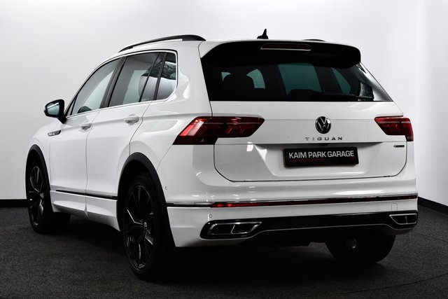 USED 2021 21 VOLKSWAGEN TIGUAN 2.0 TDI R-Line SUV 5dr Diesel DSG 4Motion Euro 6 (s/s) (200 ps) &pound;5k Extras | PanRoof | Leather
