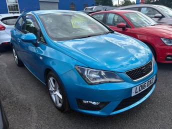 2016 SEAT IBIZA 1.2 TSI FR Sport Coupe 3dr Petrol Manual Euro 6 (110 ps) &pound;6790.00
