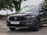 USED 2021 21 VOLKSWAGEN T-ROC 1.5 TSI EVO Black Edition SUV 5dr Petrol Manual Euro 6 (s/s) (150 ps) FSH|LOWOWNERS|6MWARRANTY|ULEZ