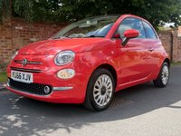 2017 FIAT 500 1.2 Lounge Hatchback 3dr Petrol Manual Euro 6 (s/s) (69 bhp) &pound;6000.00