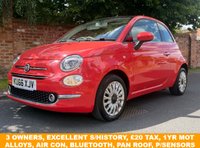 2017 FIAT 500 1.2 Lounge Hatchback 3dr Petrol Manual Euro 6 (s/s) (69 bhp) &pound;6000.00