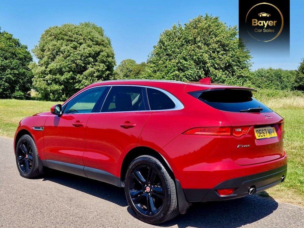 USED 2018 67 JAGUAR F-PACE 2.0 P250i Portfolio SUV 5dr Petrol Auto AWD Euro 6 (s/s) (250 ps) FINANCE AVAILABLE