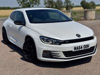 USED 2014 64 VOLKSWAGEN SCIROCCO 2.0 TDI BlueMotion Tech R-Line Euro 6 (s/s) 3dr New Cambelt+WPump/Leathers/VGC