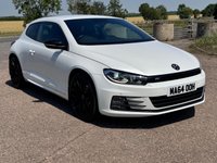 USED 2014 64 VOLKSWAGEN SCIROCCO 2.0 TDI BlueMotion Tech R-Line Euro 6 (s/s) 3dr New Cambelt+WPump/Leathers/VGC