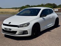 USED 2014 64 VOLKSWAGEN SCIROCCO 2.0 TDI BlueMotion Tech R-Line Euro 6 (s/s) 3dr New Cambelt+WPump/Leathers/VGC