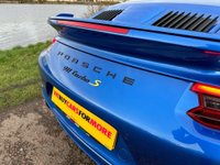 USED 2018 18 PORSCHE 911 3.8T 991 Turbo S Convertible 2dr Petrol PDK 4WD Euro 6 (s/s) (580 ps) **FULL PORSCHE SERVICE HISTORY**