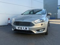 USED 2016 FORD FOCUS 1.0T EcoBoost Titanium X Hatchback 5dr Petrol Manual Euro 6 (s/s) (125 ps) &pound;20 A YEAR TO TAX