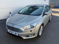 USED 2016 FORD FOCUS 1.0T EcoBoost Titanium X Hatchback 5dr Petrol Manual Euro 6 (s/s) (125 ps) &pound;20 A YEAR TO TAX