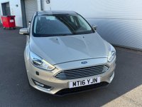 USED 2016 FORD FOCUS 1.0T EcoBoost Titanium X Hatchback 5dr Petrol Manual Euro 6 (s/s) (125 ps) &pound;20 A YEAR TO TAX