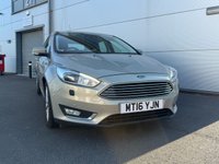 USED 2016 FORD FOCUS 1.0T EcoBoost Titanium X Hatchback 5dr Petrol Manual Euro 6 (s/s) (125 ps) &pound;20 A YEAR TO TAX
