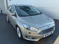 USED 2016 FORD FOCUS 1.0T EcoBoost Titanium X Hatchback 5dr Petrol Manual Euro 6 (s/s) (125 ps) &pound;20 A YEAR TO TAX