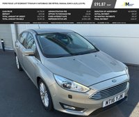 USED 2016 FORD FOCUS 1.0T EcoBoost Titanium X Hatchback 5dr Petrol Manual Euro 6 (s/s) (125 ps) &pound;20 A YEAR TO TAX