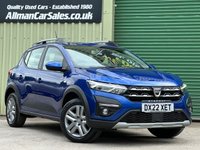 USED 2022 22 DACIA SANDERO STEPWAY 1.0 TCe Comfort Hatchback 5dr Petrol Manual Euro 6 (s/s) (90 ps) 