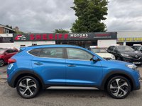 USED 2017 67 HYUNDAI TUCSON 2.0 CRDi Blue Drive Premium SE SUV 5dr Diesel Manual Euro 6 (s/s) (136 ps) Buy with Complete Confidence from Sheriff Motors, All our vehicles are extensively road tested and thoroughly inspected prior to sale. Each vehicle comes with a new 1 year and we rectify all advisories and failures at no additional cost to our customers, plus a full oil and filter service. For added peace of mind, every car includes a 6 month complimentary RAC Warranty & 12 months Rac Breakdown Cover giving you complete confidence when you buy from Sheriff Motors.re