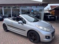 USED 2012 12 PEUGEOT 207 CC 1.6 VTi Active Convertible 2dr Petrol Manual Euro 5 (120 ps) Free MOT for Life