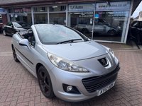 USED 2012 12 PEUGEOT 207 CC 1.6 VTi Active Convertible 2dr Petrol Manual Euro 5 (120 ps) Free MOT for Life