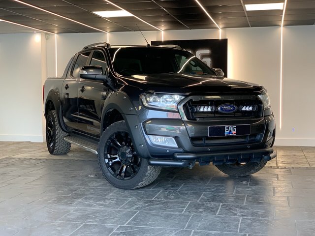 USED 2018 68 FORD RANGER 3.2 TDCi Wildtrak Pickup Double Cab 4dr Diesel Auto 4WD Euro 5 (200 ps) 