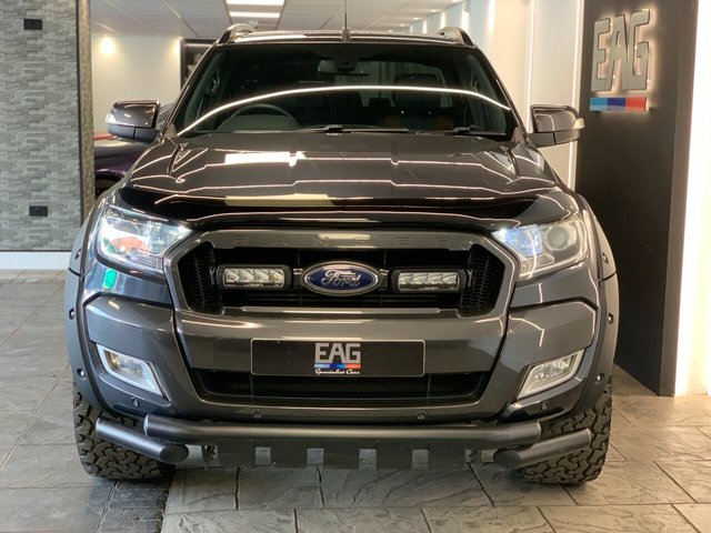 USED 2018 68 FORD RANGER 3.2 TDCi Wildtrak Pickup Double Cab 4dr Diesel Auto 4WD Euro 5 (200 ps) 