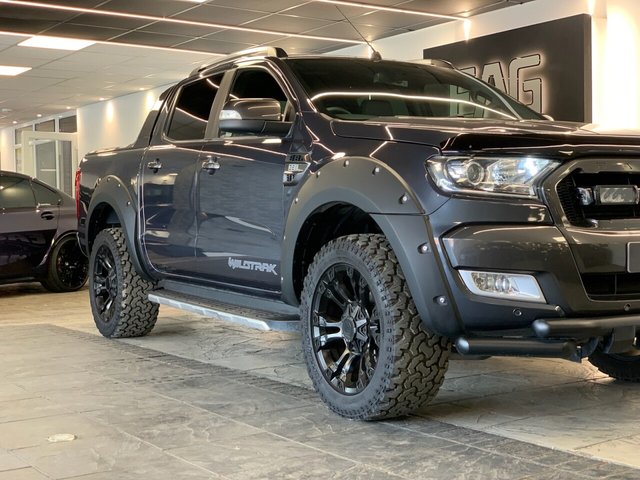 USED 2018 68 FORD RANGER 3.2 TDCi Wildtrak Pickup Double Cab 4dr Diesel Auto 4WD Euro 5 (200 ps) 