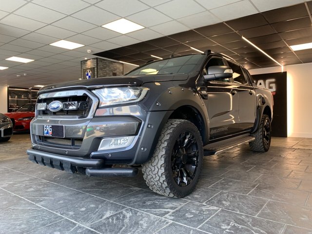 USED 2018 68 FORD RANGER 3.2 TDCi Wildtrak Pickup Double Cab 4dr Diesel Auto 4WD Euro 5 (200 ps) 